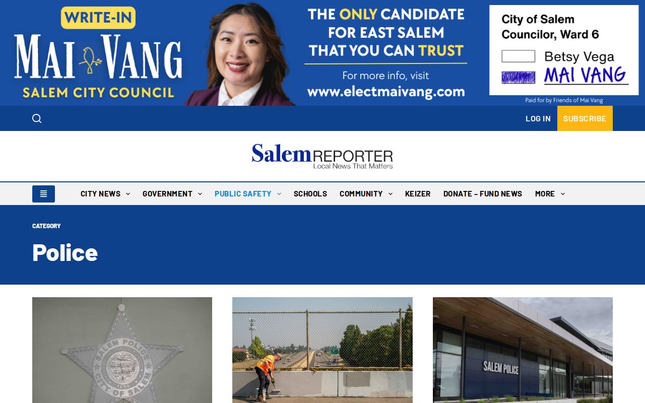 Polk County crime news source at Salem Reporter police coverage